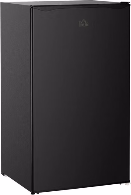 Rolipo 91 Litre Under Counter Fridge with Chiller Box and Zero Degree Zone, Black, Width: 47.5 cm