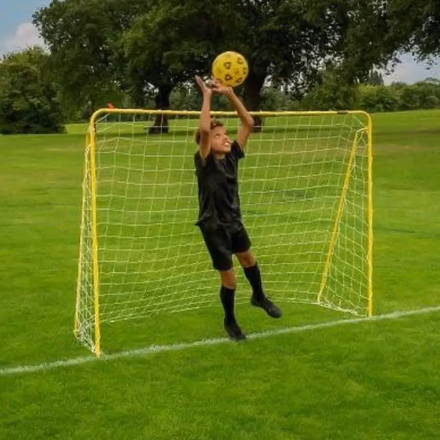 Kickmaster Premier 6ft Goal in Yellow