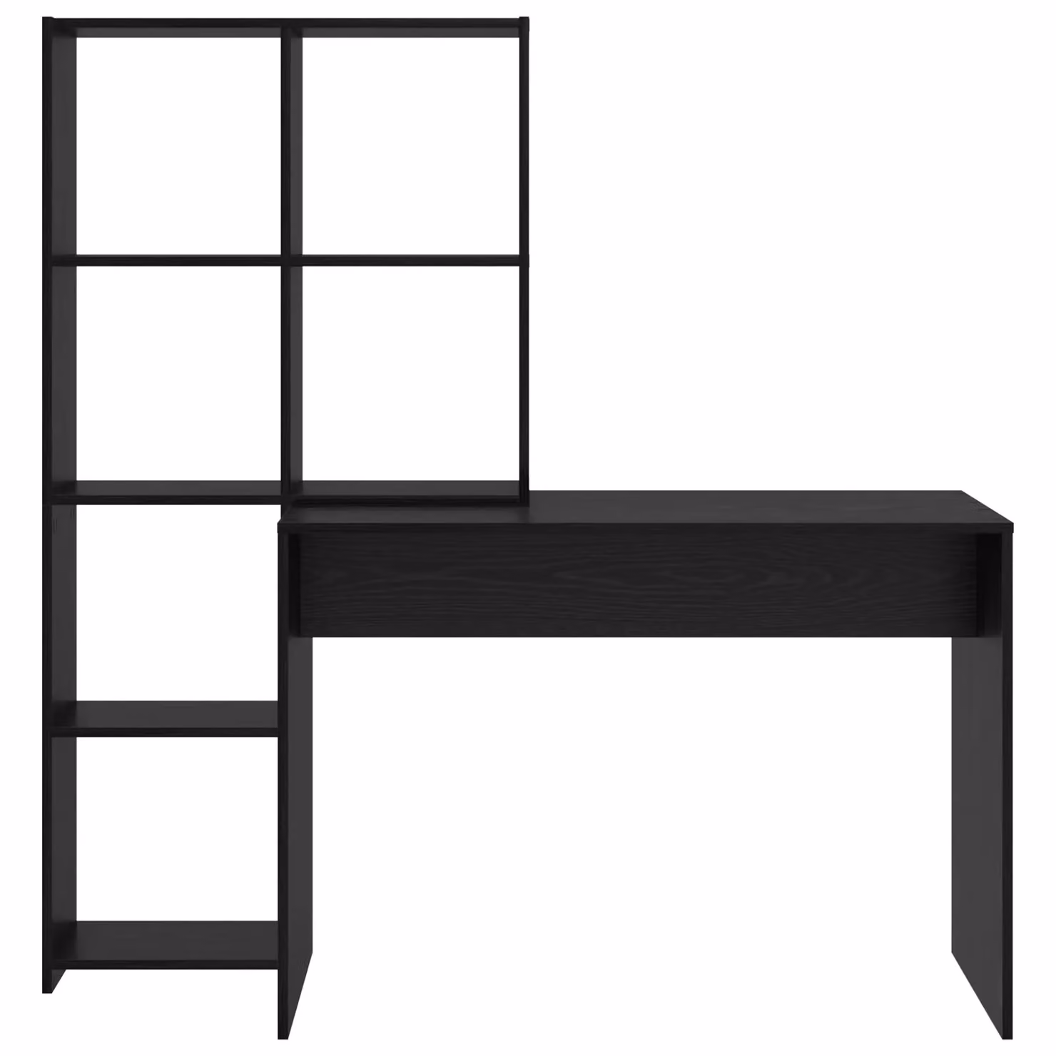 Berkfield Home Modern Storage Shelf in Black Oak Engineered Wood – 3