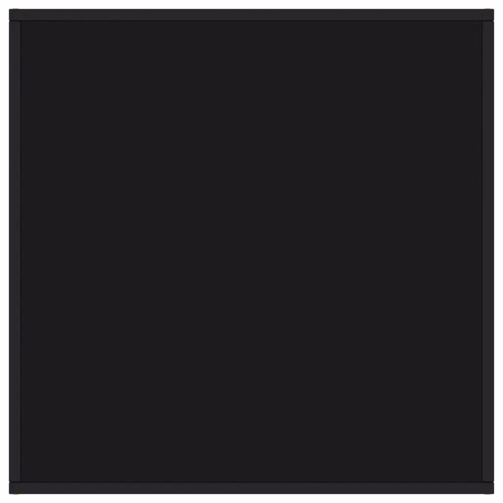 Berkfield Home Modern Black Glass Coffee Table W/D/H: 80 x 80 x 35 cm – 3