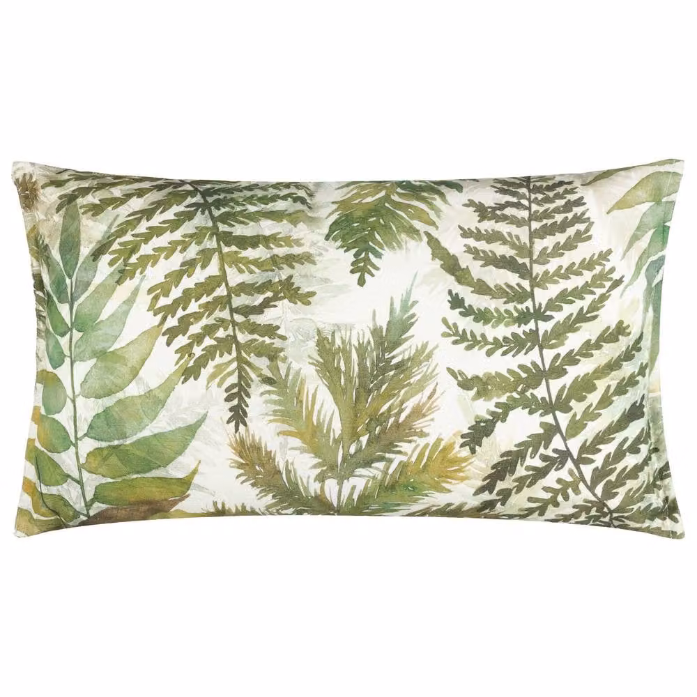 Voyage Maison Elowen Floral Stain Repellent Outdoor Cushion in Green, W/D/H: 50 x 30 x 30 cm – 2
