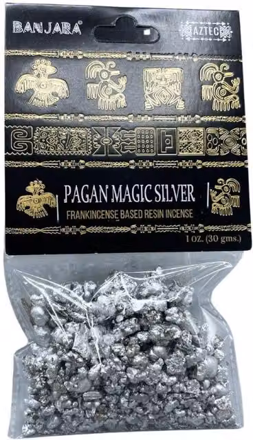 KDMD Banjara Tree Handcrafted Indian Aromatic Resin Incense in Silver