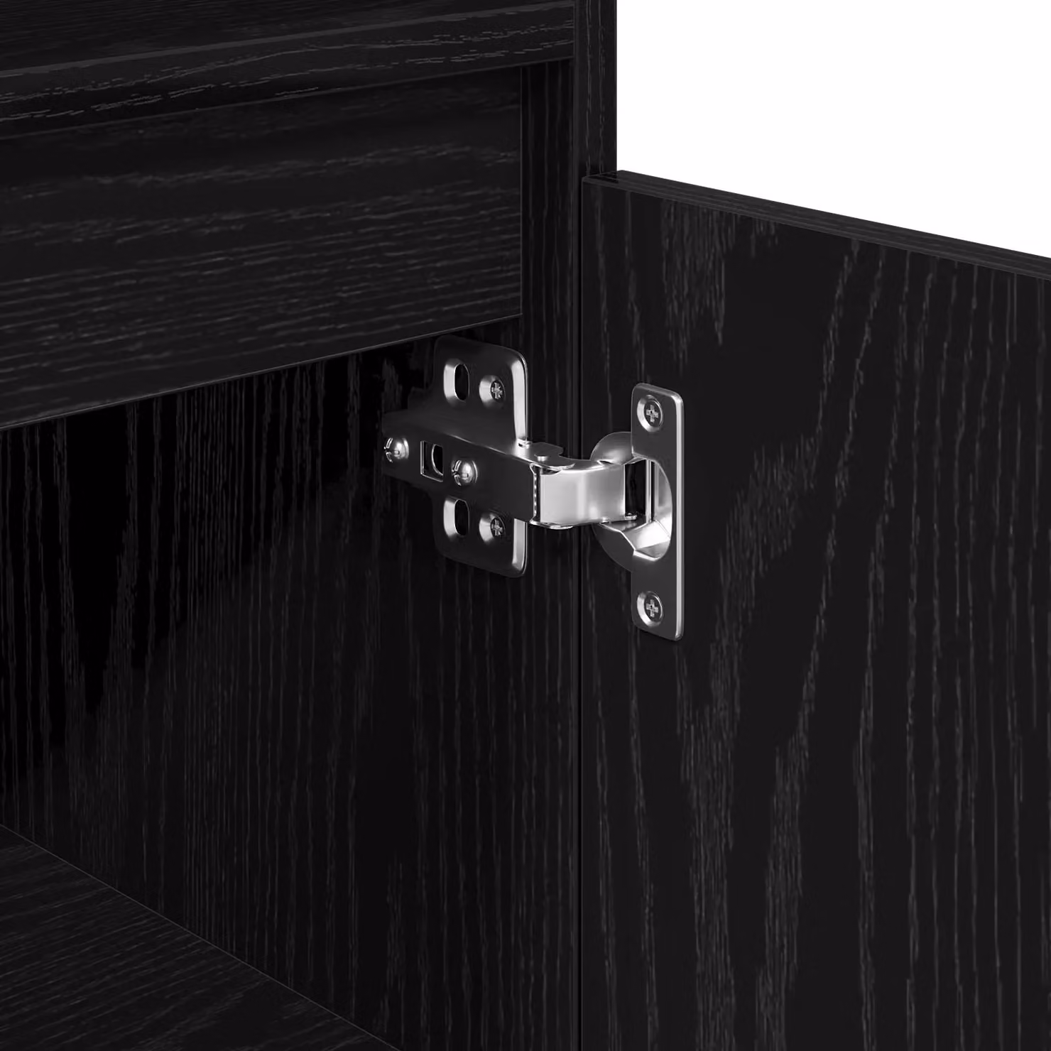Berkfield Home Modern Black Oak Bathroom Cabinet, W/D/H: 30 x 30 x 100 cm – 3