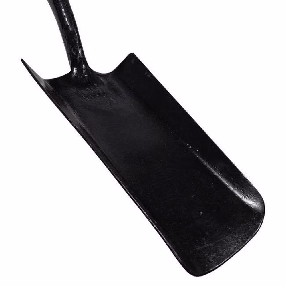NESTLUNE Long Handled Solid Forged Steel Digging Spade in Black – 3