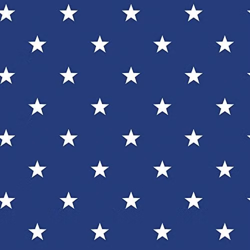 Galerie Deauville 2 Multi Star Design Wallpaper, Navy Blue, W: 53 cm, L: 10 m