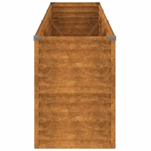 vidaXL Brown Corten Steel Raised Garden Bed W/D/H: 291 x 50 x 69 cm – 3