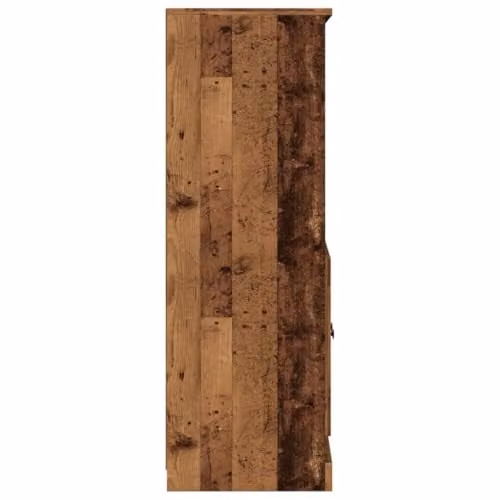 vidaXL Highboard in Old Wood Brown, W/D/H: 60 x 35.5 x 103.5 cm – 5