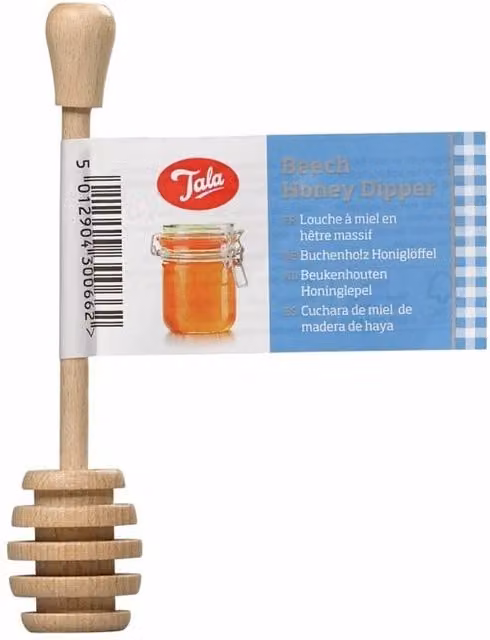 Tala Brown Wooden Honey Dipper