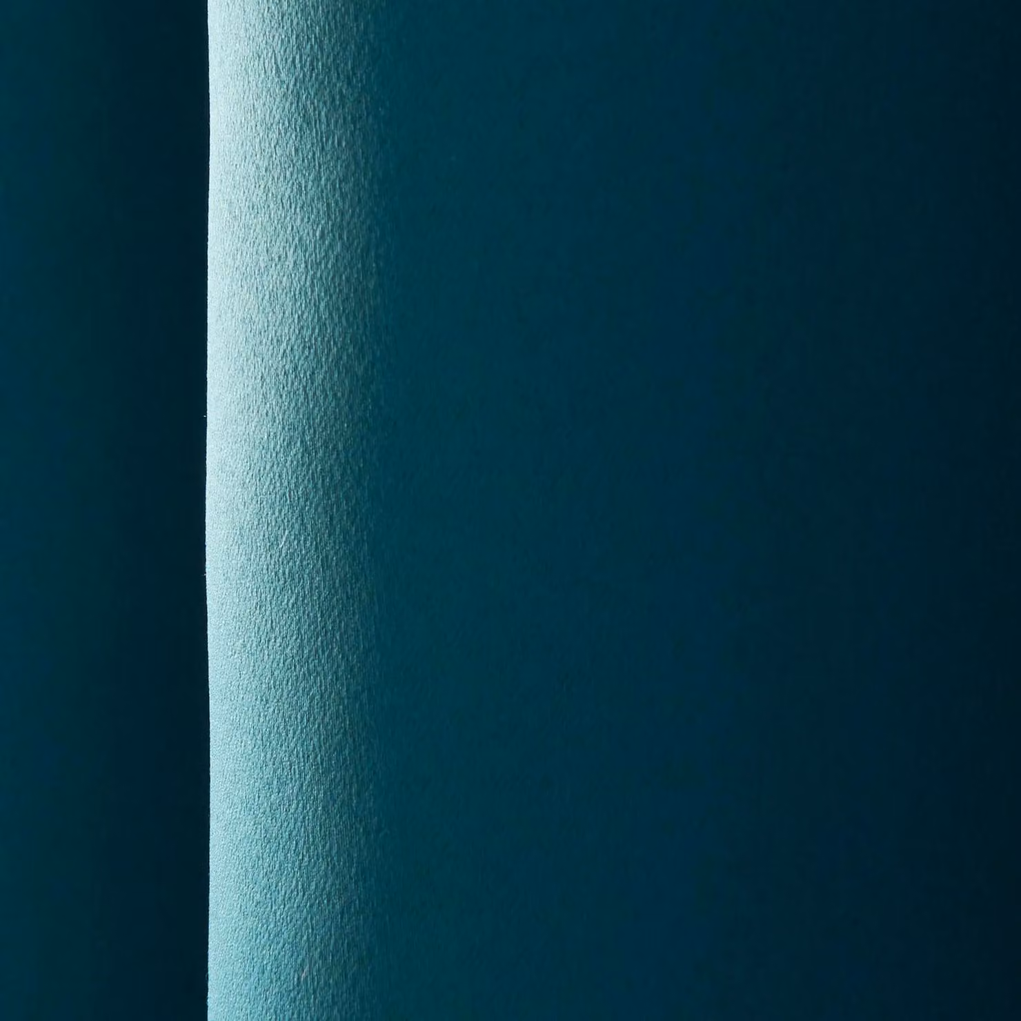OHS Pair of Thermal Ready Made Eyelet Blackout Curtains in Petrol, Width: 229 cm, Drop: 229 cm – 2