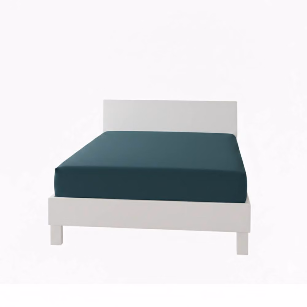 Snug City King Size Polycotton Extra Deep Fitted Sheet in Petrol, W/D/H: 180 x 200 x 40 cm – 2