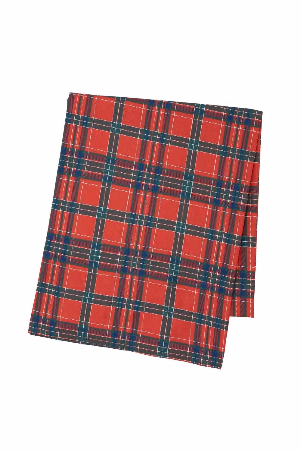 Catherine Lansfield Christmas Tartan Check Red Coated Cotton Tablecloth, W: 137 cm, D: 229 cm – 2