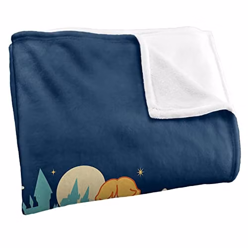 LOGOVISION Harry Potter Hogwarts is My Home Officially Licensed Super Soft Microfibre Fleece Throw Blanket, Multicolour, W/D/H: 152 x 127 cm – 2