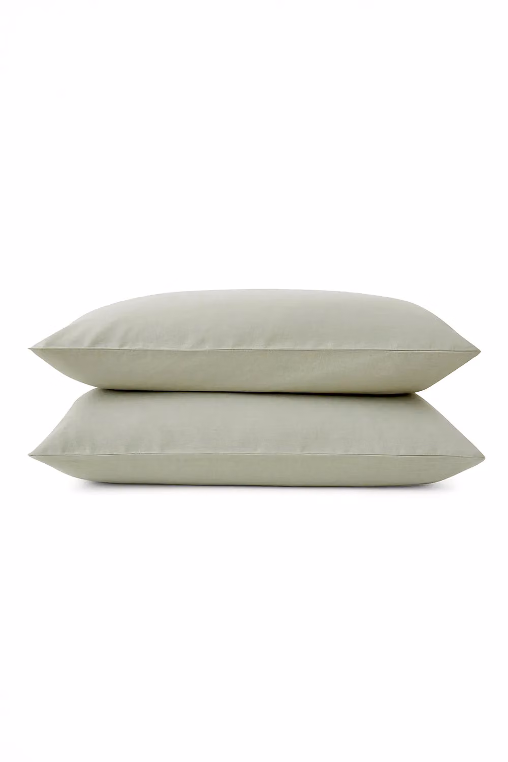 Martex Touch of Linen Cotton and Linen Blend Pillowcase Pair in Green, W/D/H: 50 x 75 cm – 3