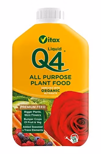 Vitax Q4 All Purpose Liquid Plant Feed and Tonic, 1 l – 1
