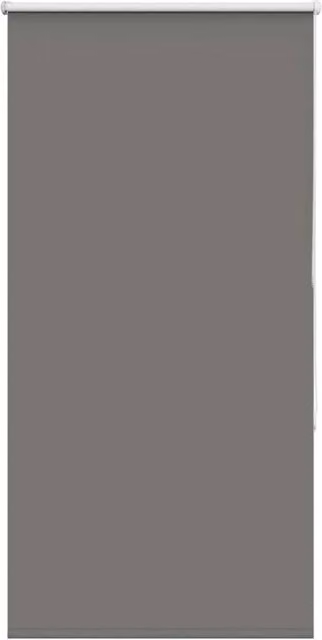 Berkfield Home Grey Blackout Roller Blind, Thermal Insulating Polyester, W: 65 cm, H: 175 cm – 1
