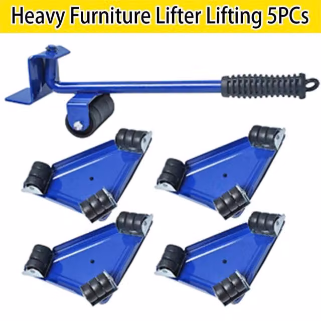 KORVIXA Heavy Furniture Lifter Shifter Remover in Blue – 1