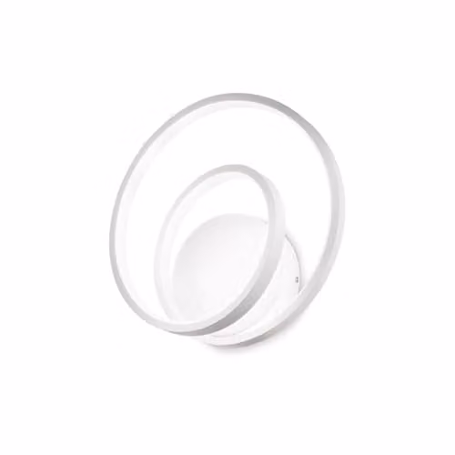 Ideal Lux Oz Modern LED Up and Down Wall Lamp in White with 2700K Warm White Light