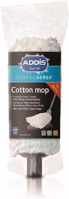 Addis Cotton Mop Refill in Multicolour and White