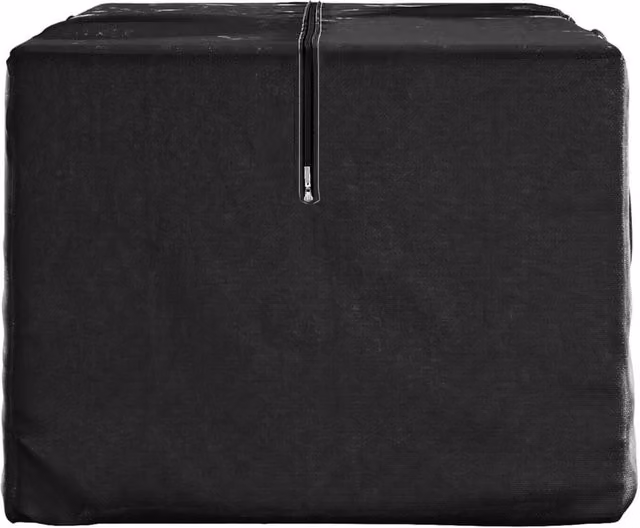 Berkfield Home Durable Garden Cushion Storage Bag in Black, W/D/H: 150 x 75 x 75 cm