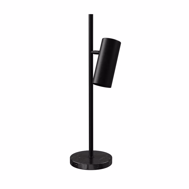 Dome Deco COSANI Modern Metal Table Lamp in Black