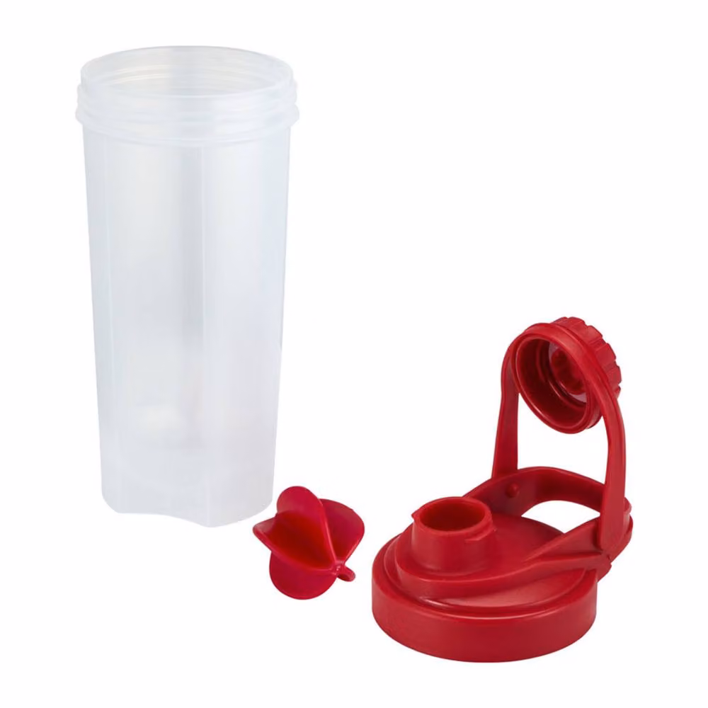 Floso Forza Sports Shaker Bottle, Red, 700ml – 2