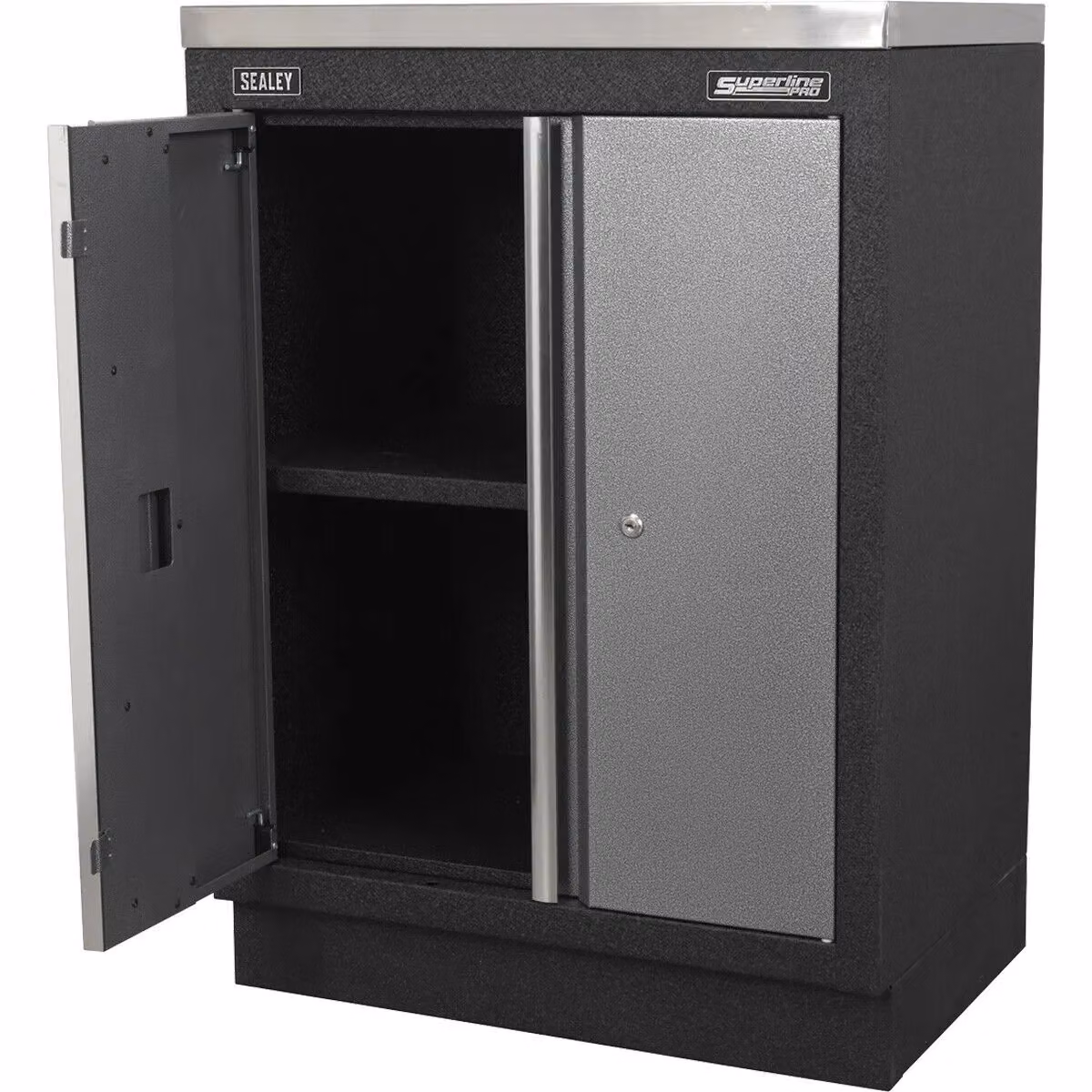 Loops Multicolour 2 Door Modular Freestanding Floor Cabinet with Internal Shelves and Lock, W/D/H: 68.0 x 46.0 x 91.0 cm – 3