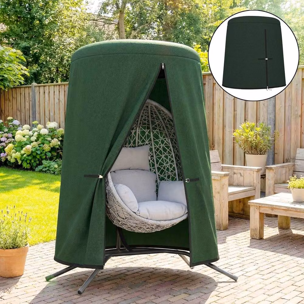 EONLION Green Hanging Egg Chair Cover, Diameter: 100 cm – 5