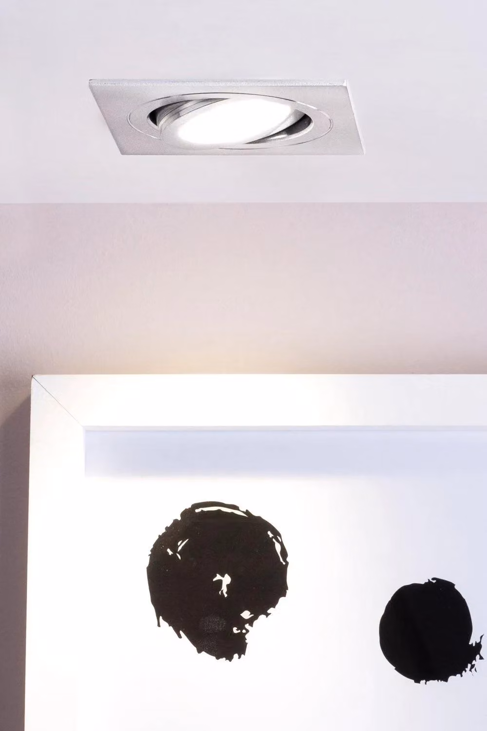 BHS Lighting Sym Square Recessed Spot Light in Silver – 2