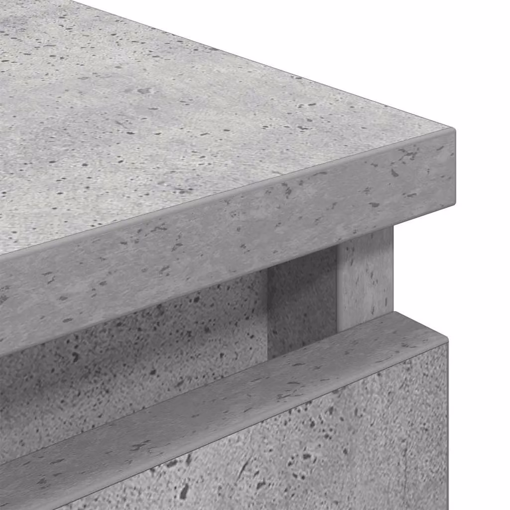 Berkfield Home TV Cabinet in Concrete Grey, W/D/H: 80 x 35 x 54 cm – 3