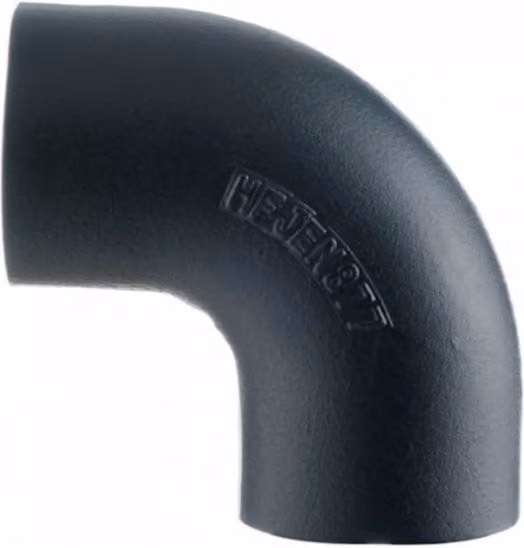 Mech 416 Cast Iron Soil Bend, 88 Degree, Black, 50mm