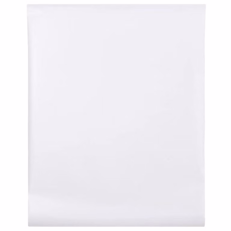 Berkfield Home Frosted Stripes Privacy Window Film, White and Transparent PVC, W: 45 cm, L: 1000 cm