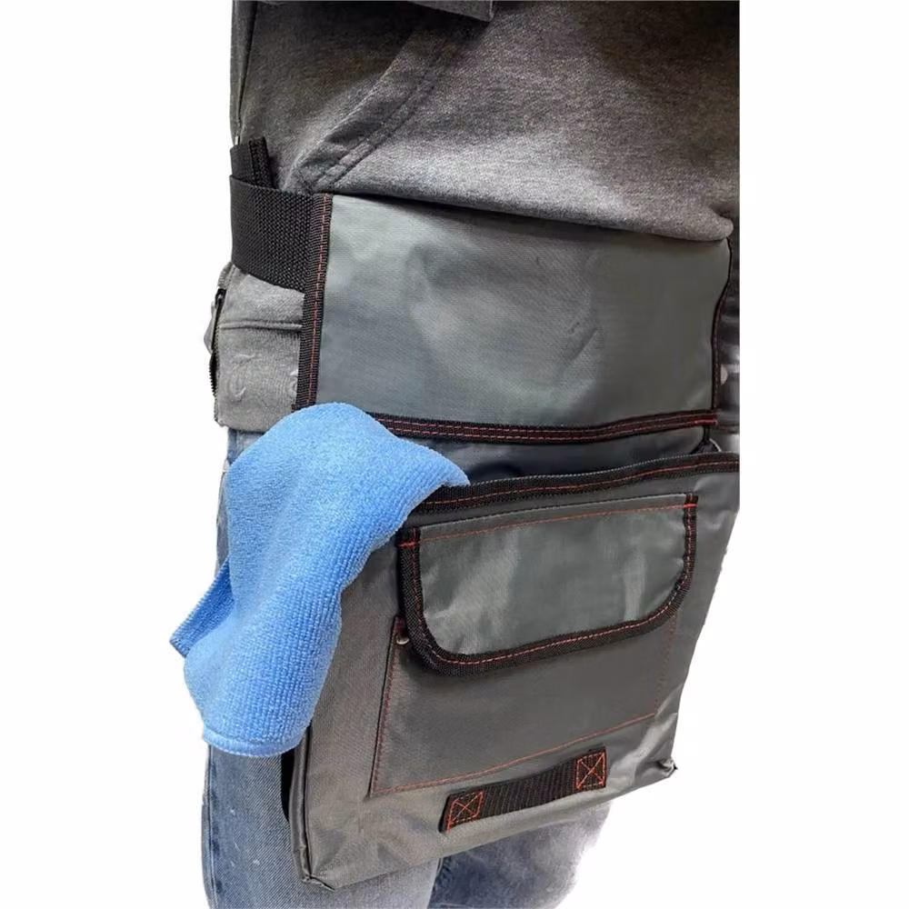 Nordara Heavy Duty Large Double Pocket Pouch in Grey – 4