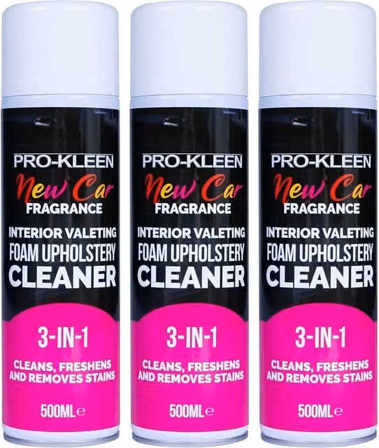 Pro-Kleen Foam Upholstery Cleaner, White, 1.5l