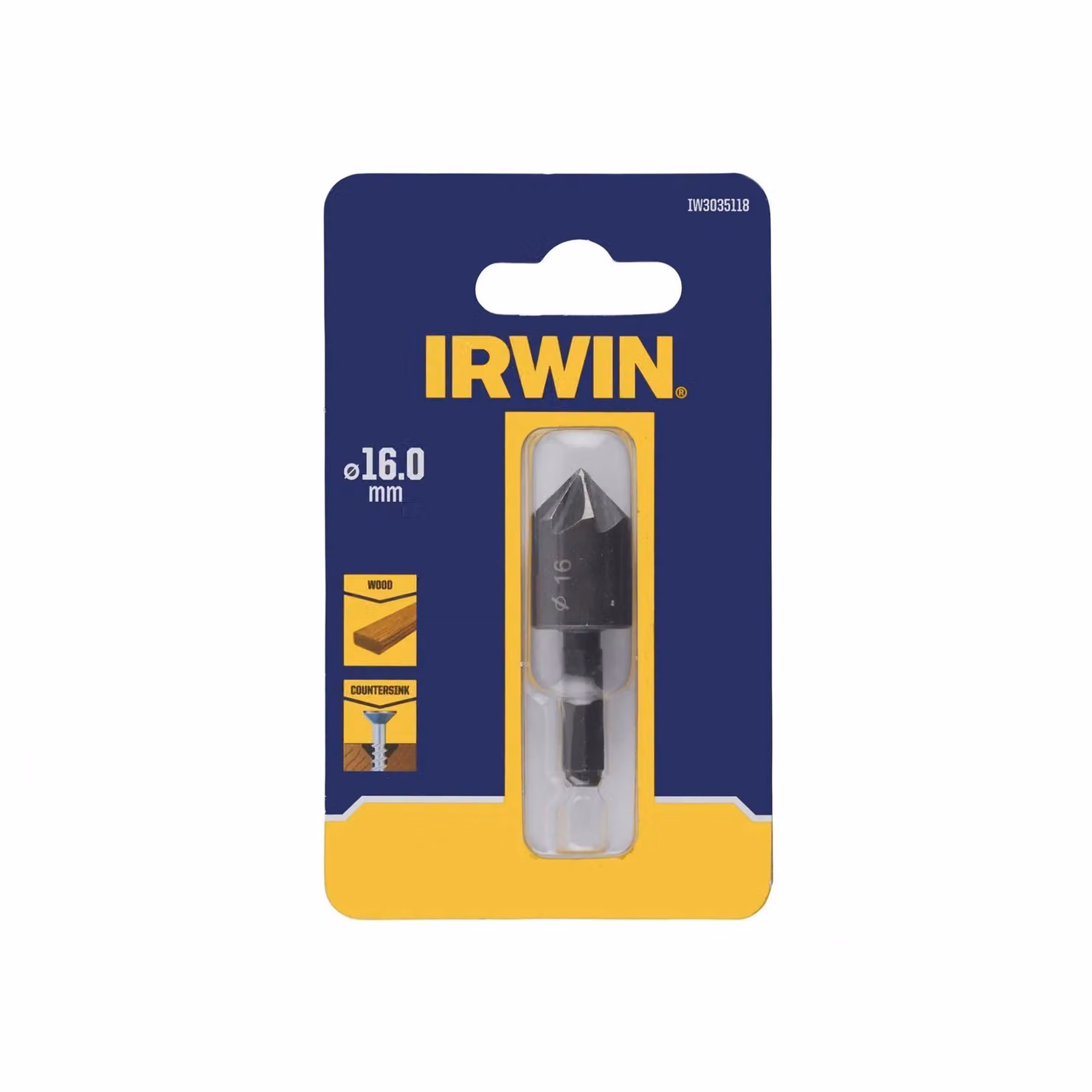 IRWIN Hex Countersink Wood Drill Multicolour – 2