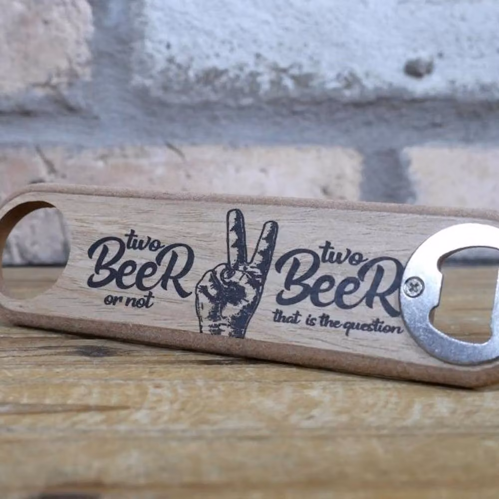 Dutch Imports Brown Wall Mounted Wood and Metal Beer Bottle Opener – 4