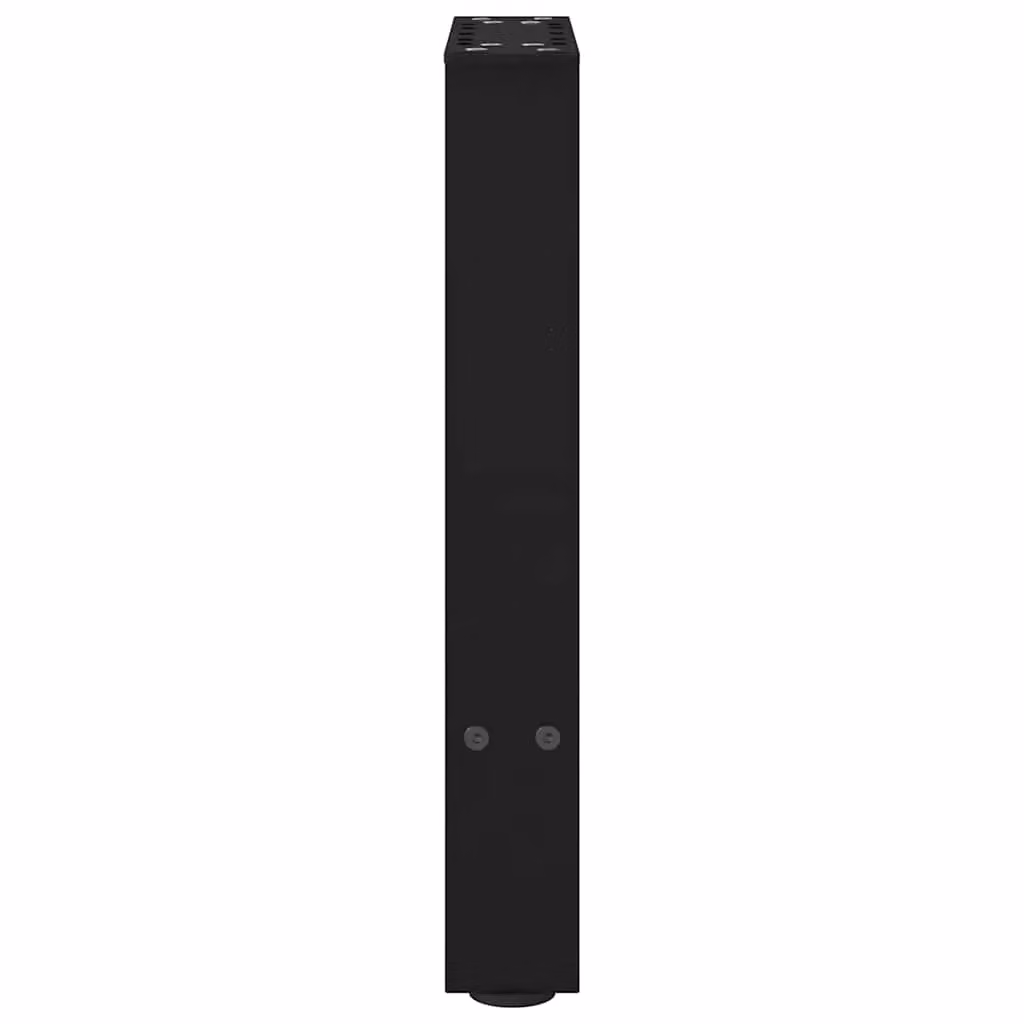 Berkfield Home Matt Black Steel Coffee Table Legs, 2 Pieces, W: 28 cm, H: 42-43 cm – 5