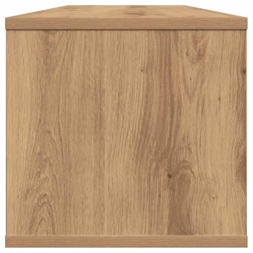 vidaXL Artisan Oak Wall Cabinet, Brown, W: 101 cm, D: 30 cm, H: 29 cm – 4