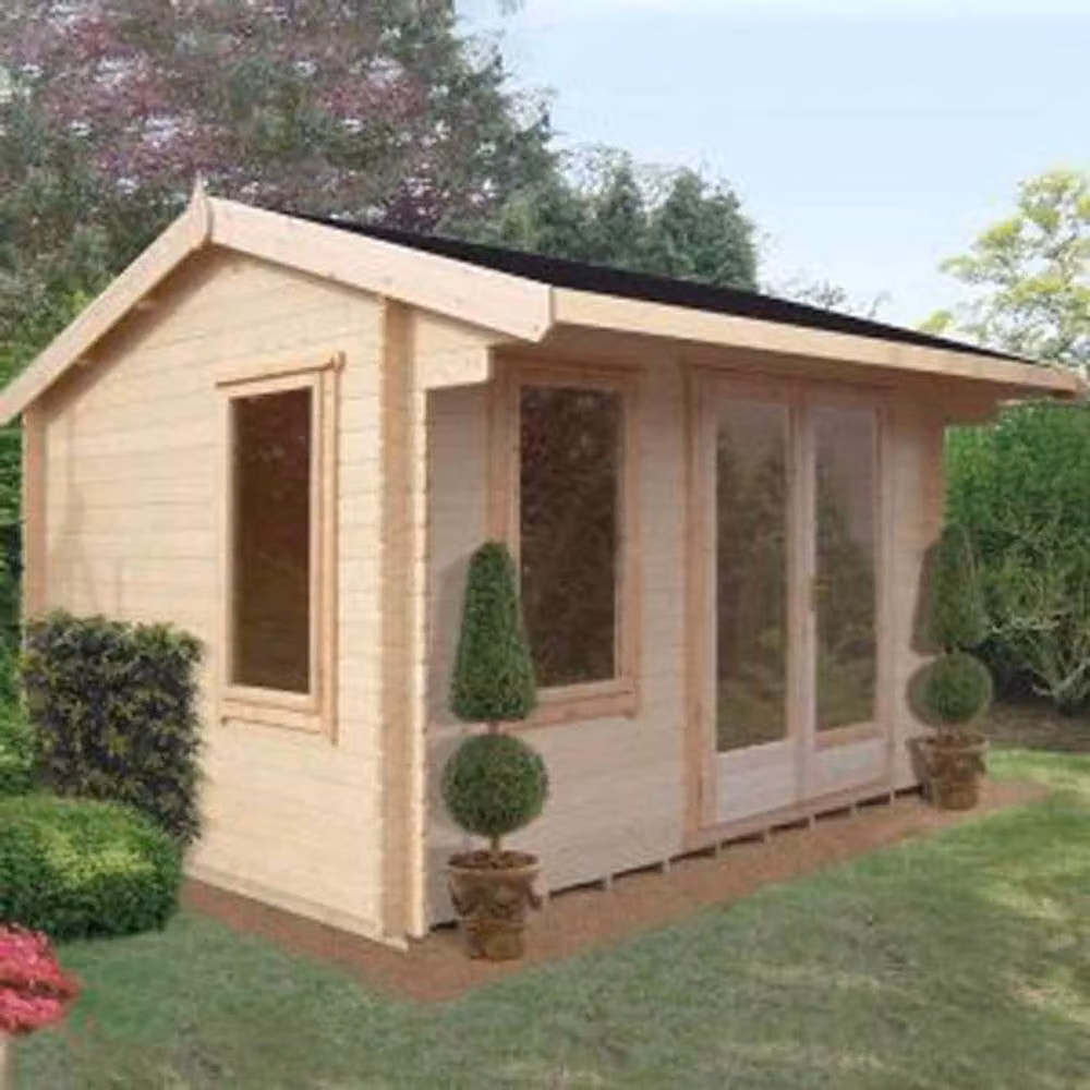 Shires Marlborough 28 mm Log Cabin in Beige – 2