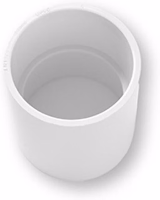 Primaplumb 40mm Straight Couplings in White and Grey