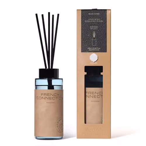 French Connection Leather Range Autumn Nights Reed Diffuser, 180ml