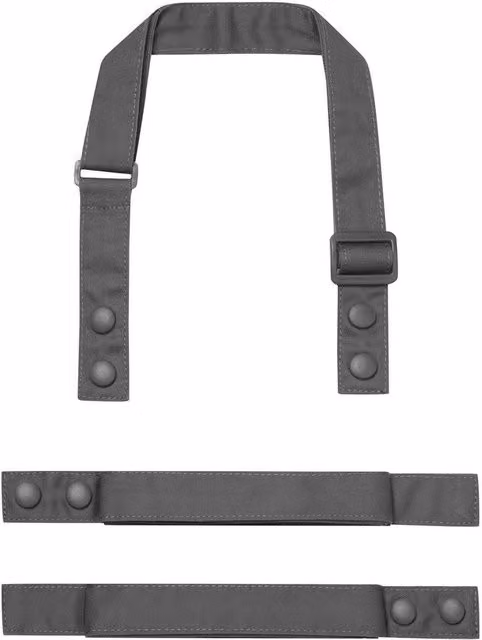 Premier Swap & Pop Customizable Cotton Apron for Adults in Grey