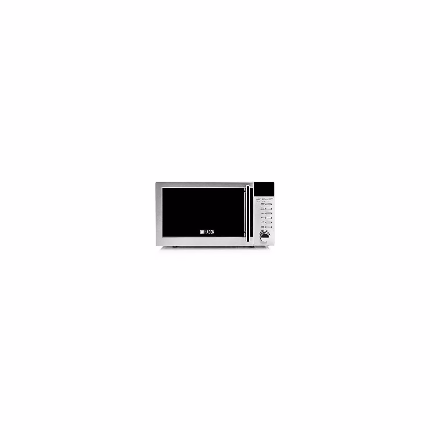 Haden Stainless Steel Solo Microwave in Metallic Silver – 2