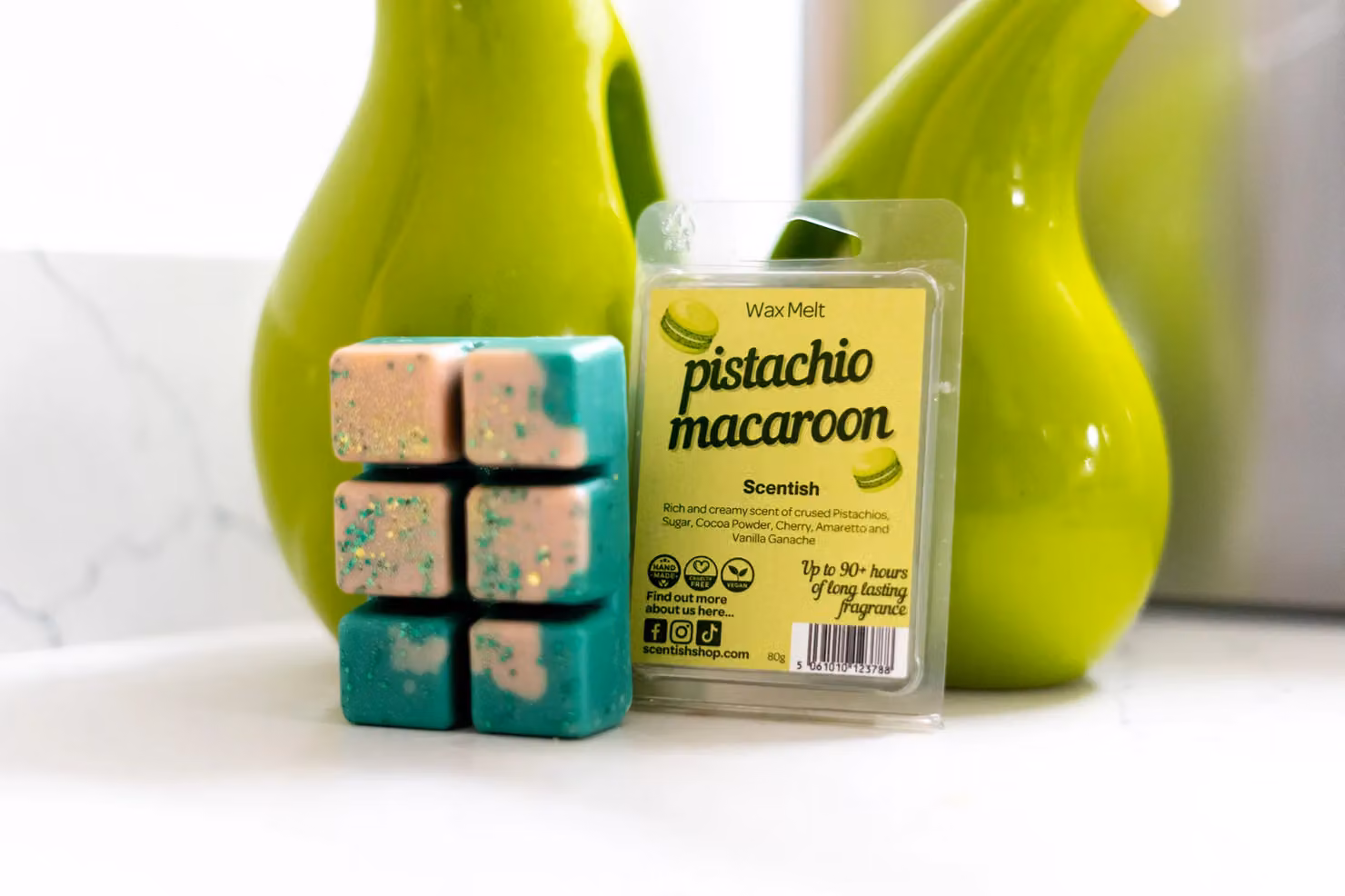 Scentish Pistachio Macaroon Wax Melt, Multicolour – 2