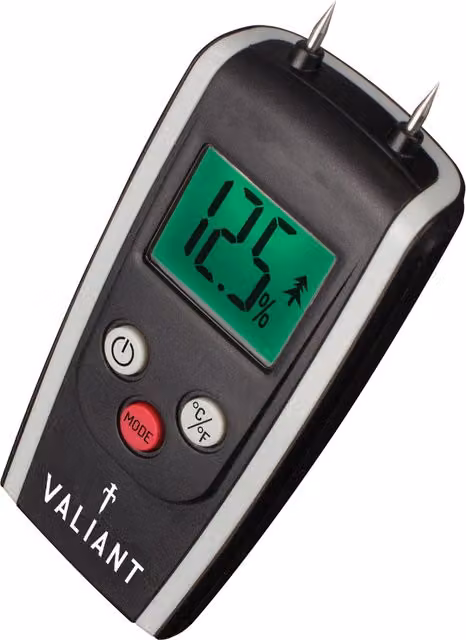 Vaillant Digital Moisture Meter for Firewood, Timber and Brickwork, Black – 1