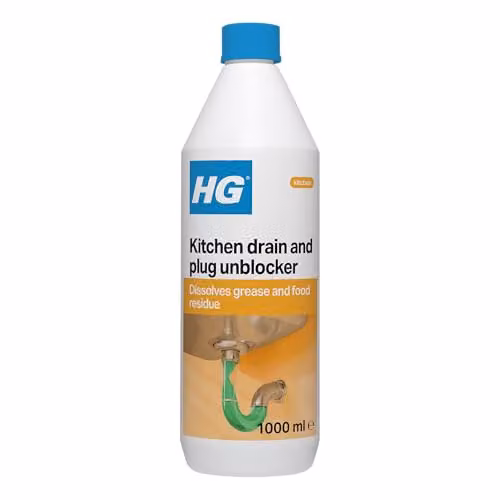 HG Kitchen Drain and Plug Unblocker, 1 l, White – 2