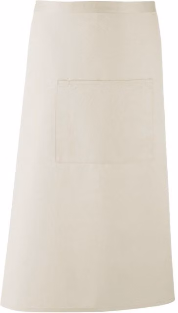 Premier Colours Bar Apron in Beige/Sand, W/D/H: 80.0 x 90.0 cm