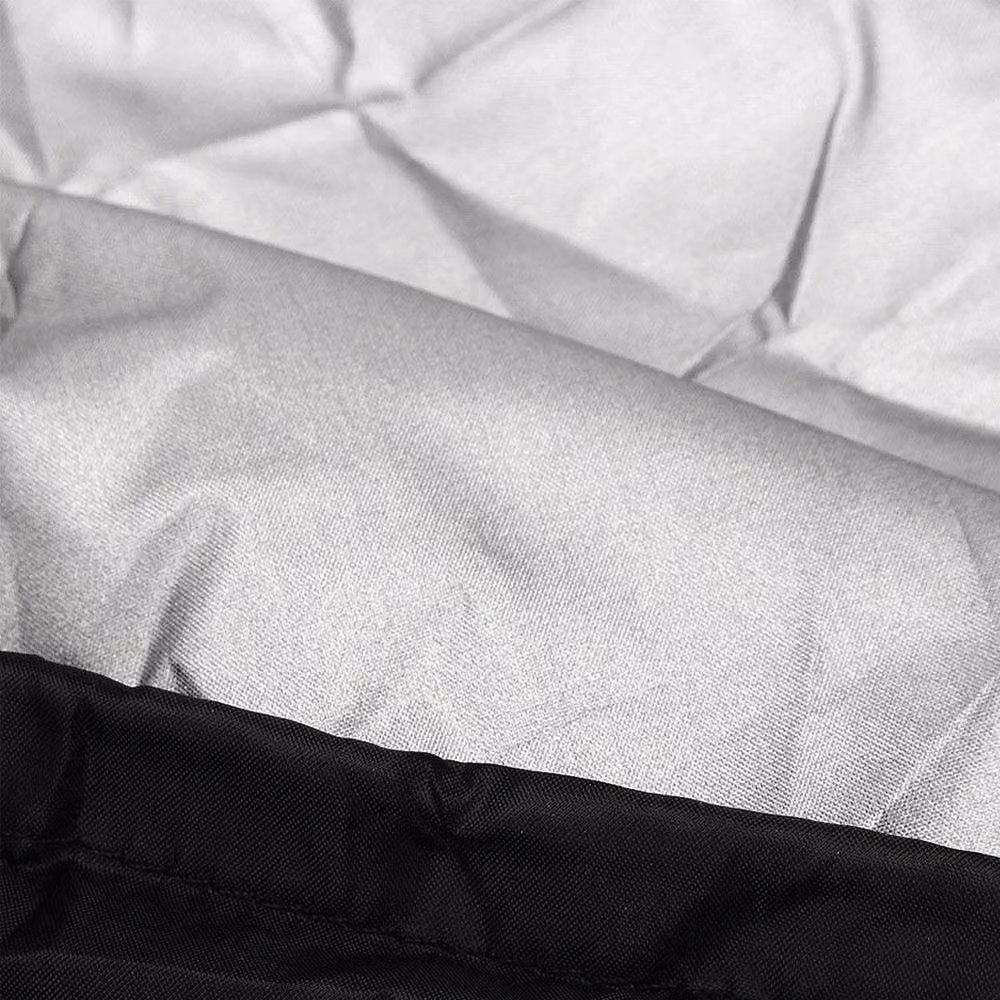 PAWNORA Waterproof Black Stackable Garden Dining Chair Cover in Polyester – 4