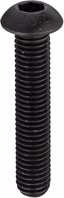 Unifix Grade 10.9 Hex Socket Dome Head Screws, Black, M6 x 16 mm – 1