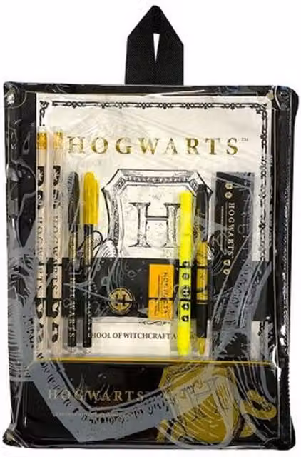 Harry Potter Bumper Stationery Set in Black and White