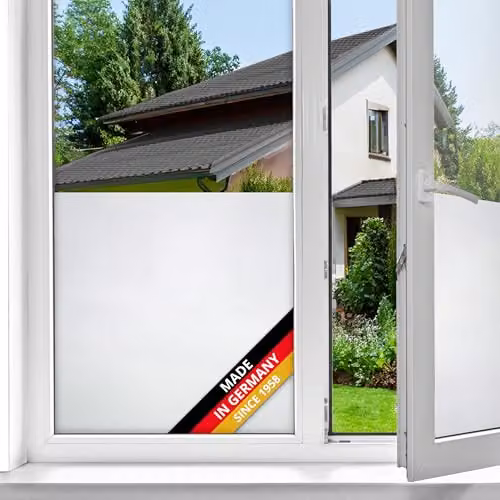 d-c-fix Privacy Window Film Frost White Transparent Static Cling W: 67.5 cm, L: 1.5 m – 1